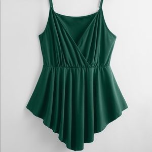 SHEIN Plus Size Surplice Front Dip Cami 4x